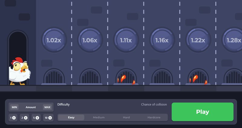 Best chicken road oficial in Spain